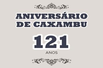 ANIVERSÁRIO DE CAXAMBU – 121 ANOS – VENHA CELEBRAR COM A GENTE!