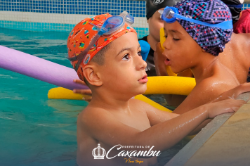 Projeto de Natação para Crianças da Escola Monsenhor João de Deus