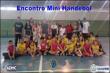 ENCONTRO INCENTIVA PRÁTICA DE MINI HANDEBOL