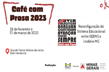 CAFÉ COM PROSA EM BELO HORIZONTE: PREFEITO DE CAXAMBU PARTICIPA DE EVENTO QUE DEBATE EDUCAÇÃO EM MG