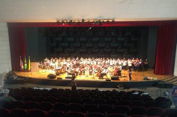 ORQUESTRA DA ESCOLA DE MÚSICA DE CAXAMBU PARTICIPA DE EVENTO DE CORAIS EM ITAJUBÁ