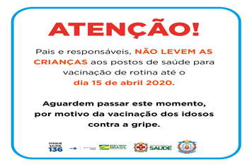 ATENÇÃO