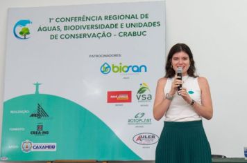 CONFERÊNCIA REGIONAL DE ÁGUAS, BIODIVERSIDADE E UNIDADES DE CONSERVAÇÃO