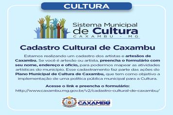 Cadastro Cultural de Caxambu.