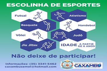 ESCOLINHA DE ESPORTES