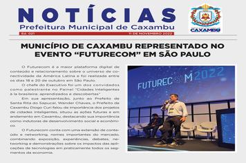 NOTÍCIAS DA PREFEITURA – Nº 21 – 11 de novembro de 2022