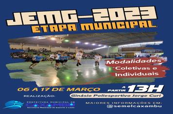 JOGOS ESCOLARES 2023 – ETAPA MUNICIPAL