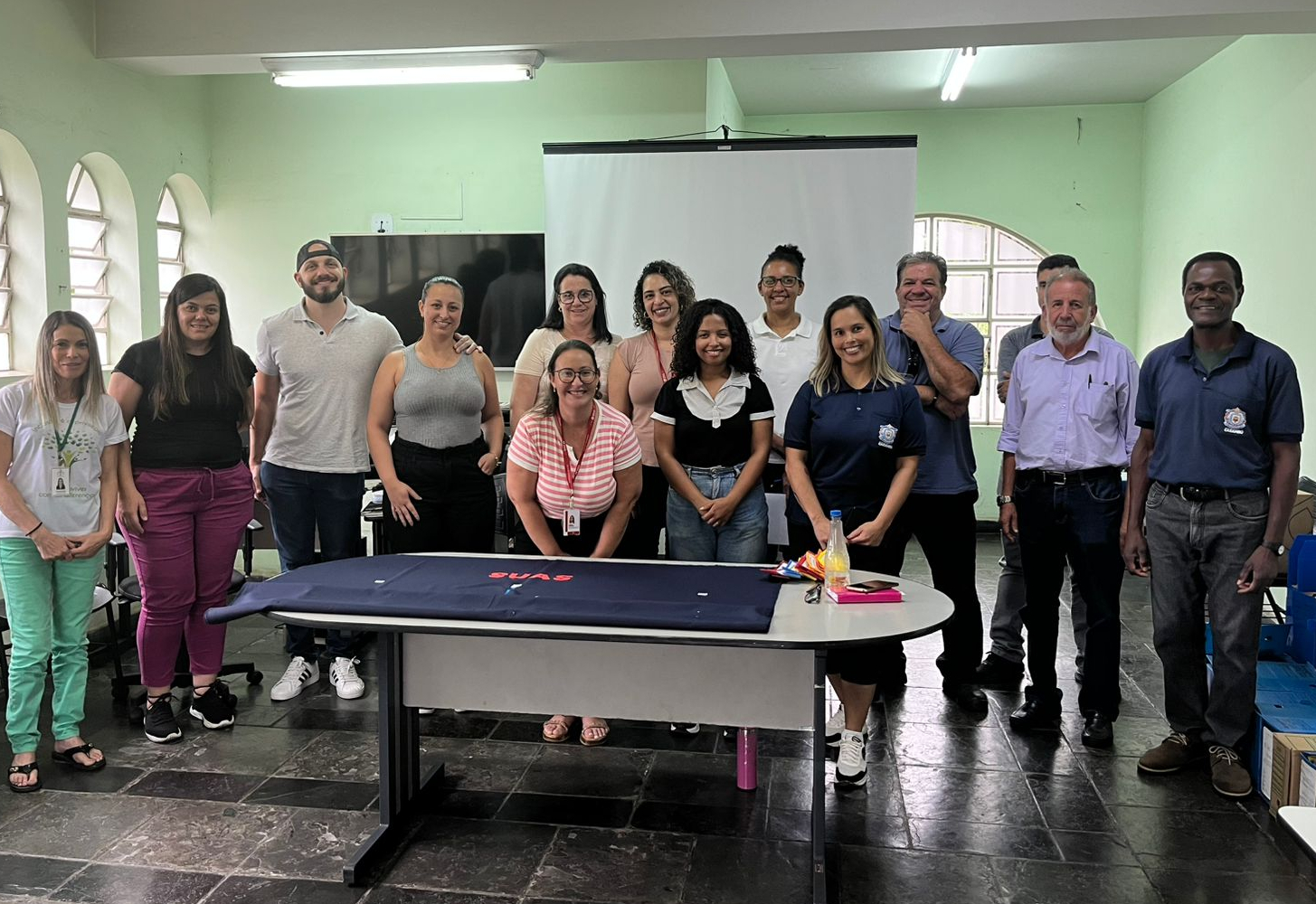 Visita técnica da Secretaria de Estado de Desenvolvimento Social