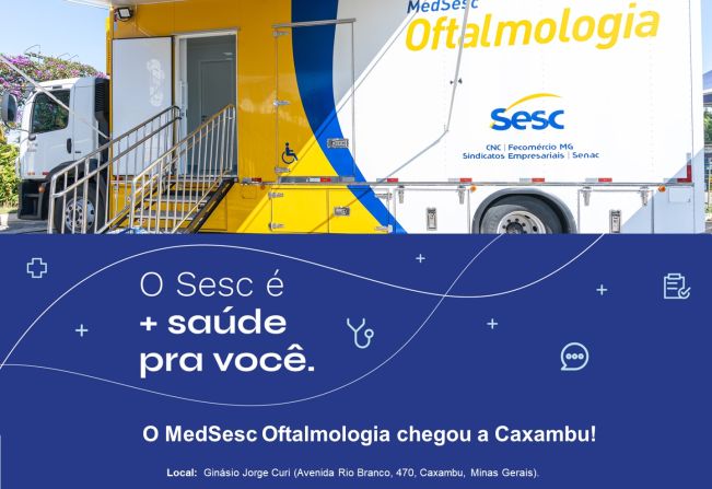 Sesc em Minas oferece mais de 500 atendimentos oftalmológicos gratuitos em Caxambu