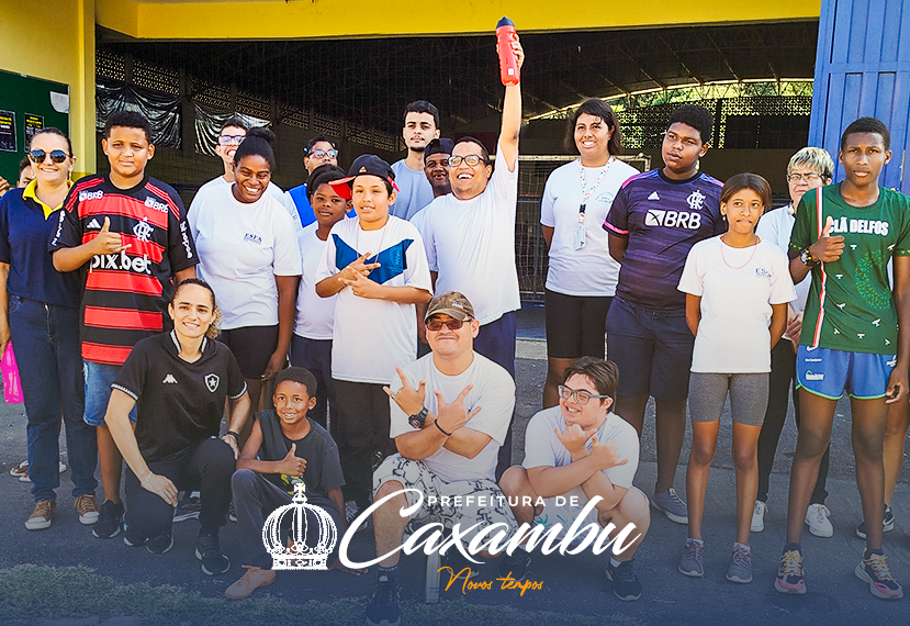 Prefeitura de Caxambu, via Secretaria de Esporte e Lazer, Lança Oficina de Atletismo Paralímpico para Alunos da APAE