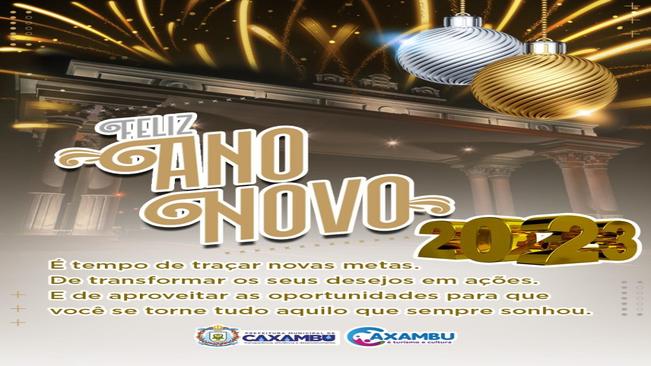 FELIZ ANO NOVO!