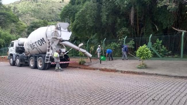 Início das obras do Portal do Bairro Bosque