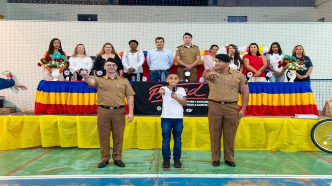 FORMATURA DO PROERD EM CAXAMBU