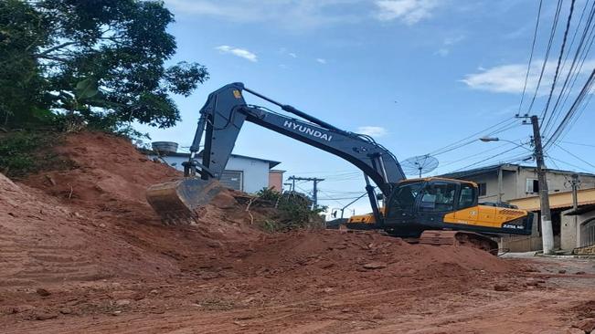 OBRA NO CAXAMBU VELHO GARANTE MAIS SEGURANÇA PARA MORADORES DO LOCAL