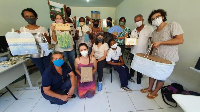 ARTESÃOS DE CAXAMBU APRESENTAM CRIAÇÕES DESENVOLVIDAS EM CURSO COM O SEBRAE