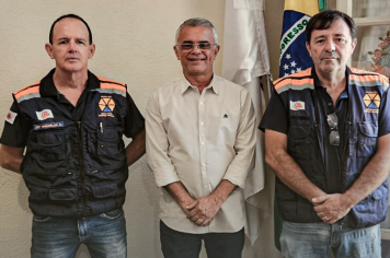 Defesa Civil Regional visita Caxambu e vistoria obras em andamento