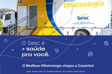 Sesc em Minas oferece mais de 500 atendimentos oftalmológicos gratuitos em Caxambu