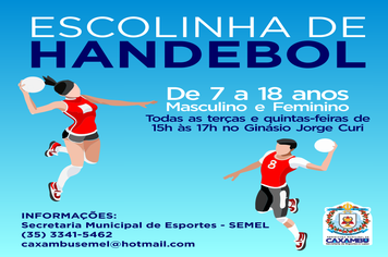 ESCOLINHA DE HANDEBOL