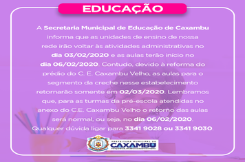 Informativo.