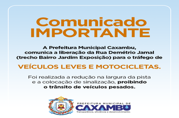 COMUNICADO IMPORTANTE