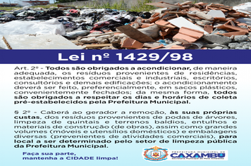 Lei nº 1429/98