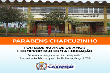 Parabéns Chapeuzinho
