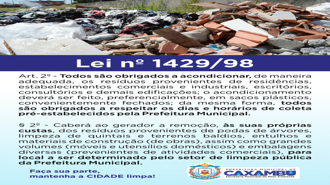 Lei nº 1429/98