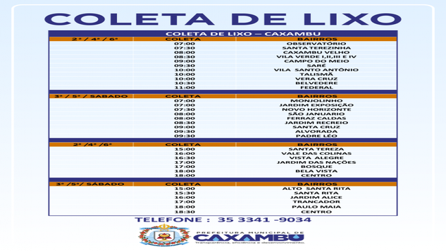 COLETA DE LIXO