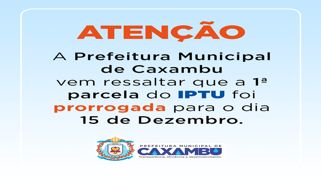 ATENÇÃO